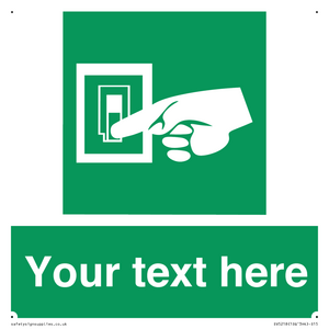 Custom Light Switch Sign